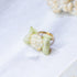 <06022>Ribbon and Rose Ring, Mint Green