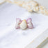 <06024>Ribbon and Strawberry Ring, Lavender