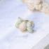 <06025>Ribbon and Strawberry Ring, Saxony Blue