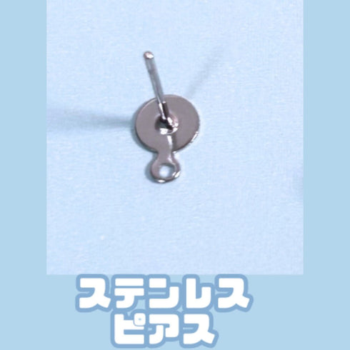 <06067>ドラゴンピアス(ブラック)