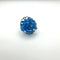 <07091>1輪の薔薇リング(パールブルー)