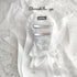 <08001>Rose coffin hair clip white