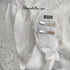 <08005>Rose coffin hair clip White x Ocher