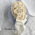 <08011>Rose coffin hair clip Natural x Natural