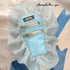 <08018>Rose coffin hair clip Saxophone Blue