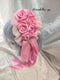 <08023>Rose coffin hair clip Baby Rose