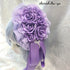 <08026>薔薇棺のヘアクリップ(モーブパープル)