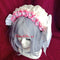 <08027>Rose headpiece White x Pink