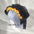 <08031>Rose headpiece Black x Yellow
