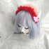 <08039>Magical Girl Headband Pink x Red