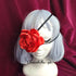 <08041>Rose eye patch red