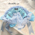 <08052>Rose headpiece (2-way design)Frost Blue