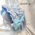 <08053>Rose headpiece (2-way design)Wisteria Blue