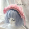 <08055>Rose headpiece (2-way design)Pastel pink