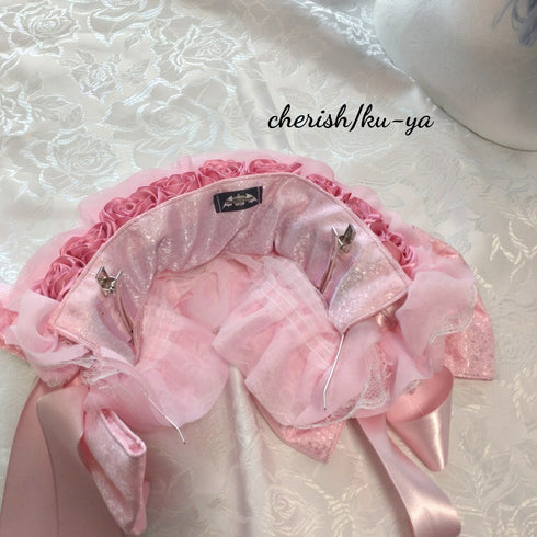 <08057>Rose headpiece (2-way design)Baby Rose