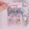 <09034>Clear Bear Earrings(Blue)