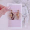 <09062>A little wizard bear Clip-On Earrings