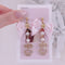<09063>Bear wearing a bow tie Clip-On Earrings