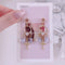 <09070>Cross Chandelier Clip-On Earrings