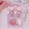 <09082>Whipped cream and rabbit Clip-On Earrings