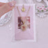 <09117>Perl and pink heart Necklace(45~50cm)
