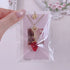 <09121>Key and strawberry Necklace(45~50cm)(Red)