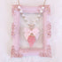 <09140>Strawberry Necklace Heart(Pink)(57~62cm)