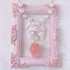 <09142>Strawberry Necklace Rabbit(Pink)(57~62cm)