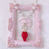 <09143>Strawberry Necklace Rabbit(Red)(57~62cm)