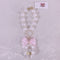<09148>Clear Bear Bag Charm(Pink)