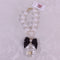 <09149>Clear Bear Bag Charm(Black)