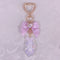 <09151>fluffy bunny collaboration Bag Charm(Purple)