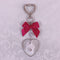 <09161>Rabbit in Heart Charm(Red)