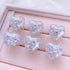 <09170>Clear Heart Jewel Ring