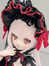 ワイヤー入りハーフボンネット(ドール、ぬいぐるみサイズ)(ブラック、ホワイト、レッド) ゴスロリ 甘ロリ ロリータ ロリィタ
