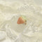 <10019>half cut strawberry ring heart charm (elegant rose)