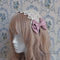 <10020>Blumentanzレースヘッドドレス ピンク