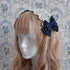<10022>Blumentanzレースヘッドドレス ネイビー