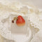 <10032>half cut clown strawberry ring flour (pure red)