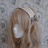 <10034>Rose Vineヘッドドレス ベージュ(長さ25cm)