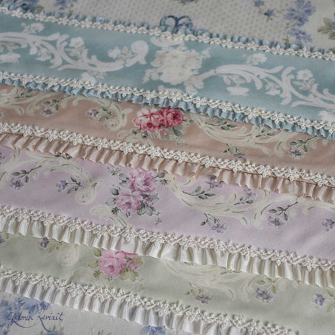 <10036>Rose Vineヘッドドレス ピンク(長さ25cm)
