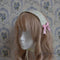 <10037>Rose Vineヘッドドレス ペールグリーン(長さ25cm)