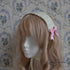 <10037>Rose Vineヘッドドレス ペールグリーン(長さ25cm)
