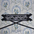 <10038>Rose Vineヘッドドレス ブラック×ホワイト(長さ25cm)