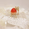 <10039>princess strawberry ring (pure red)