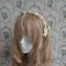 <10042>Tulle&Pearlふわふわカチューシャ アイボリー