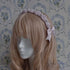 <10045>Tulle&Pearlふわふわカチューシャ ライトピンク