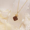 <10075>clown caramel necklace