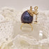 <10099>dark princess strawberry ring star charm(slightly purple)