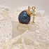 <10100>dark princess strawberry ring star charm(slightly blue)